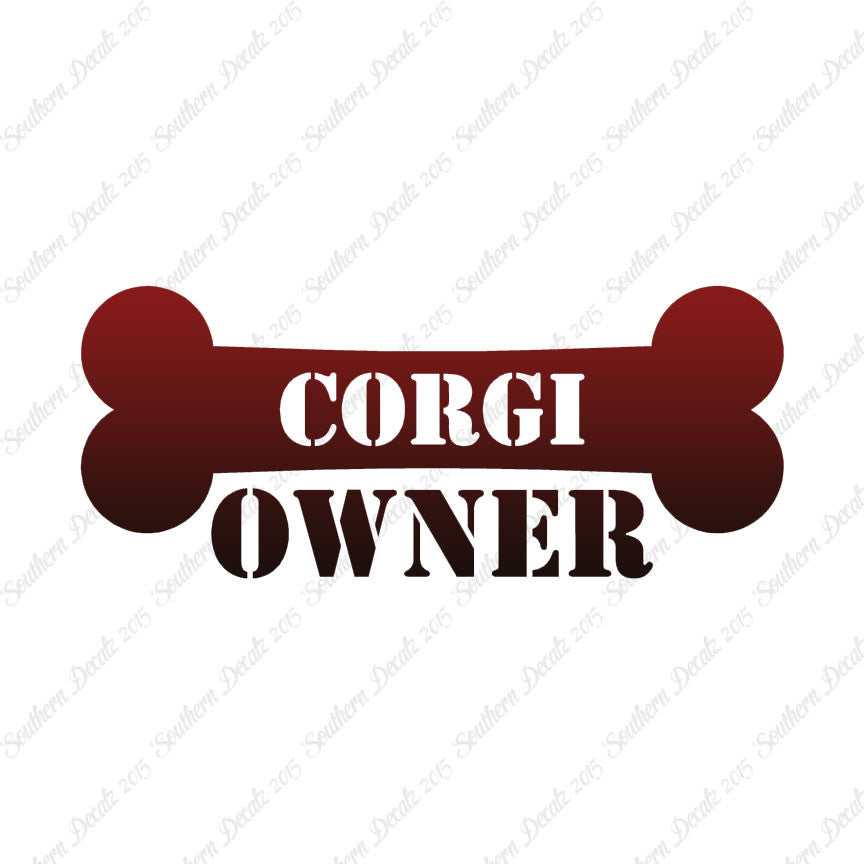 Corgi Dog Owner Bone