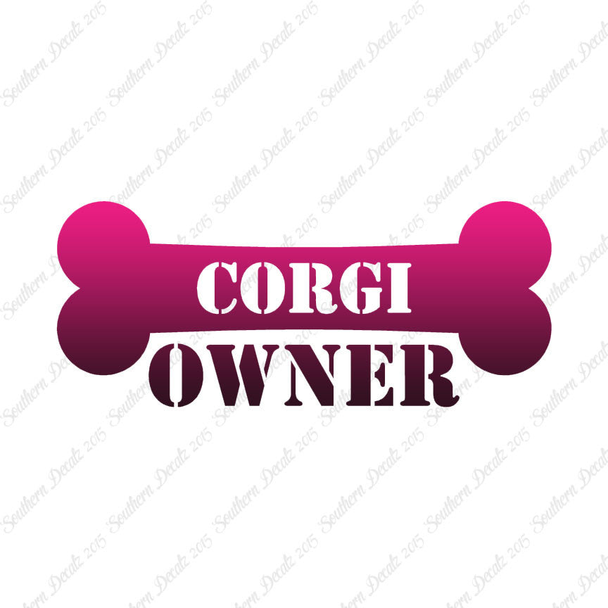 Corgi Dog Owner Bone