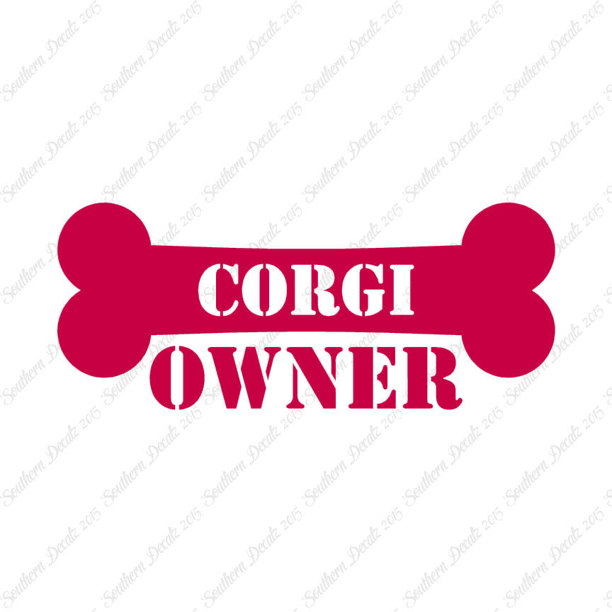 Corgi Dog Owner Bone
