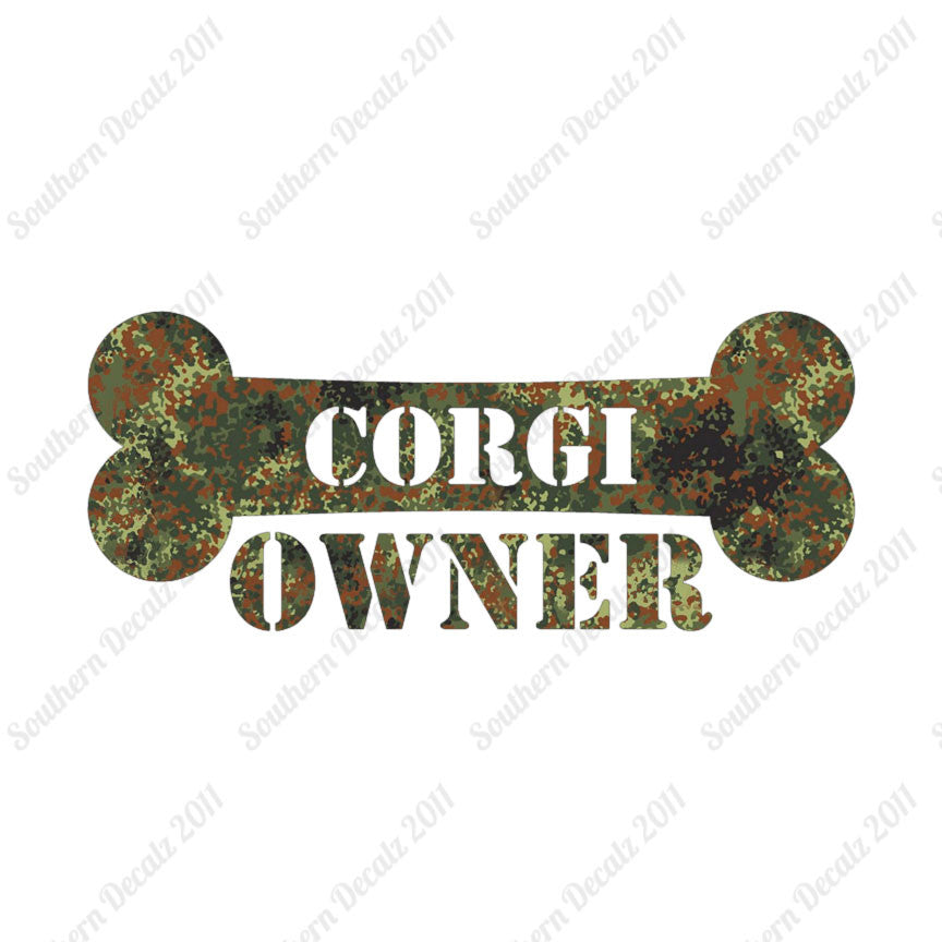 Corgi Dog Owner Bone