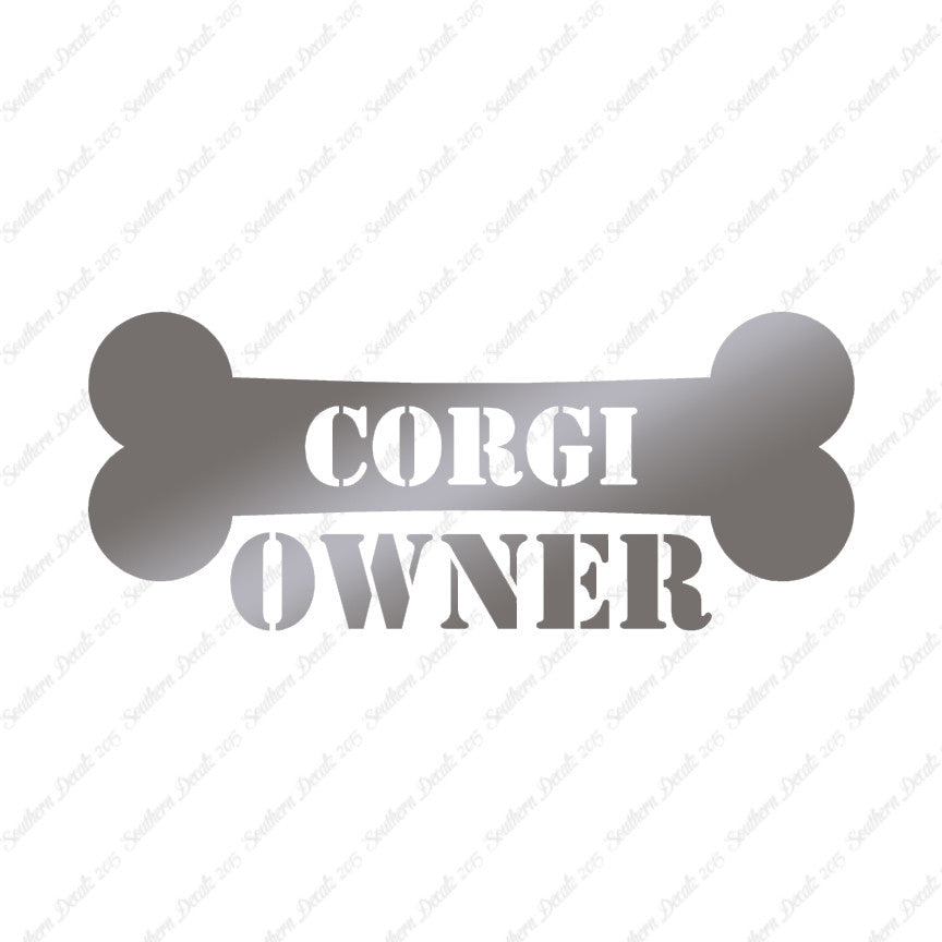 Corgi Dog Owner Bone