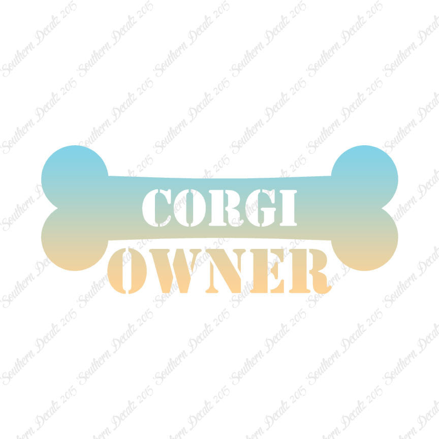 Corgi Dog Owner Bone
