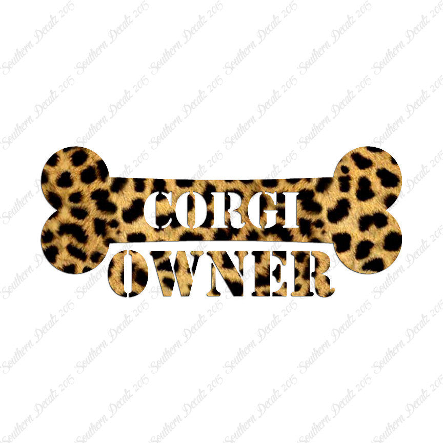 Corgi Dog Owner Bone