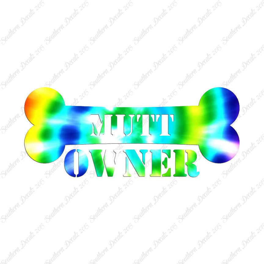 Mutt Dog Owner Bone