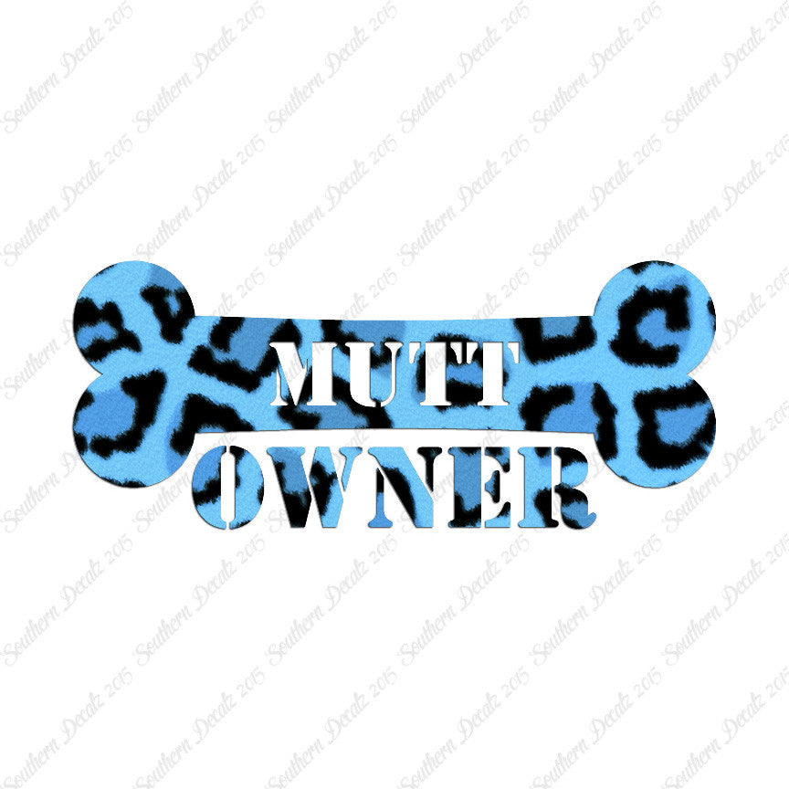 Mutt Dog Owner Bone