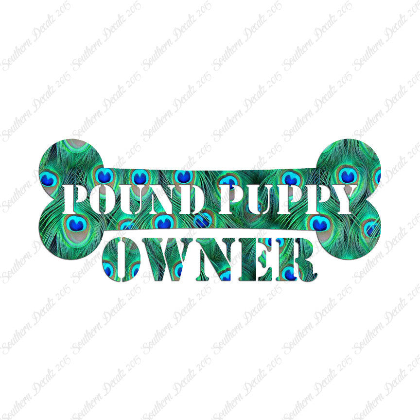 Pound Puppy Dog Owner Bone