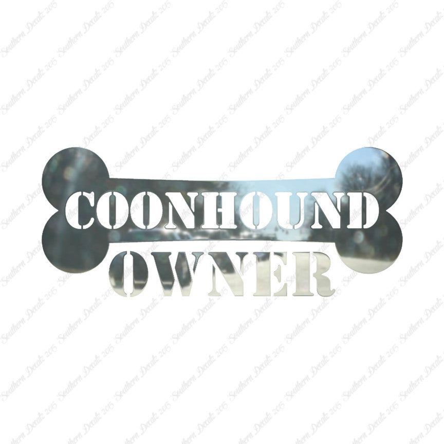 Coon Hound Dog Owner Bone