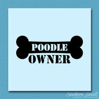 Poodle Dog Owner Bone