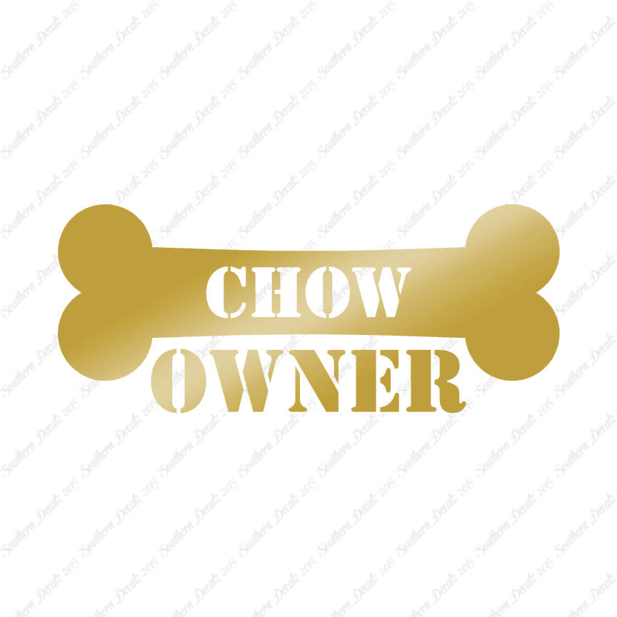Chow Chow Dog Owner Bone