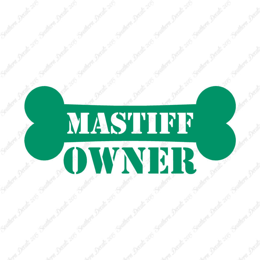 Mastiff Dog Owner Bone