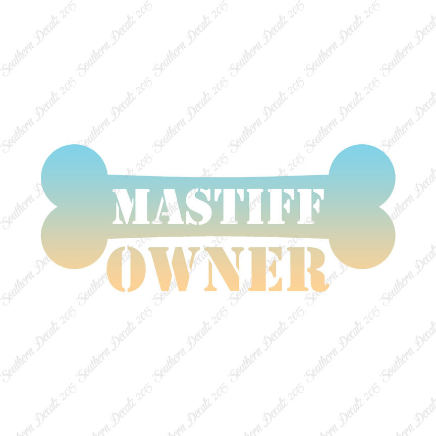 Mastiff Dog Owner Bone