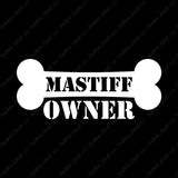 Mastiff Dog Owner Bone