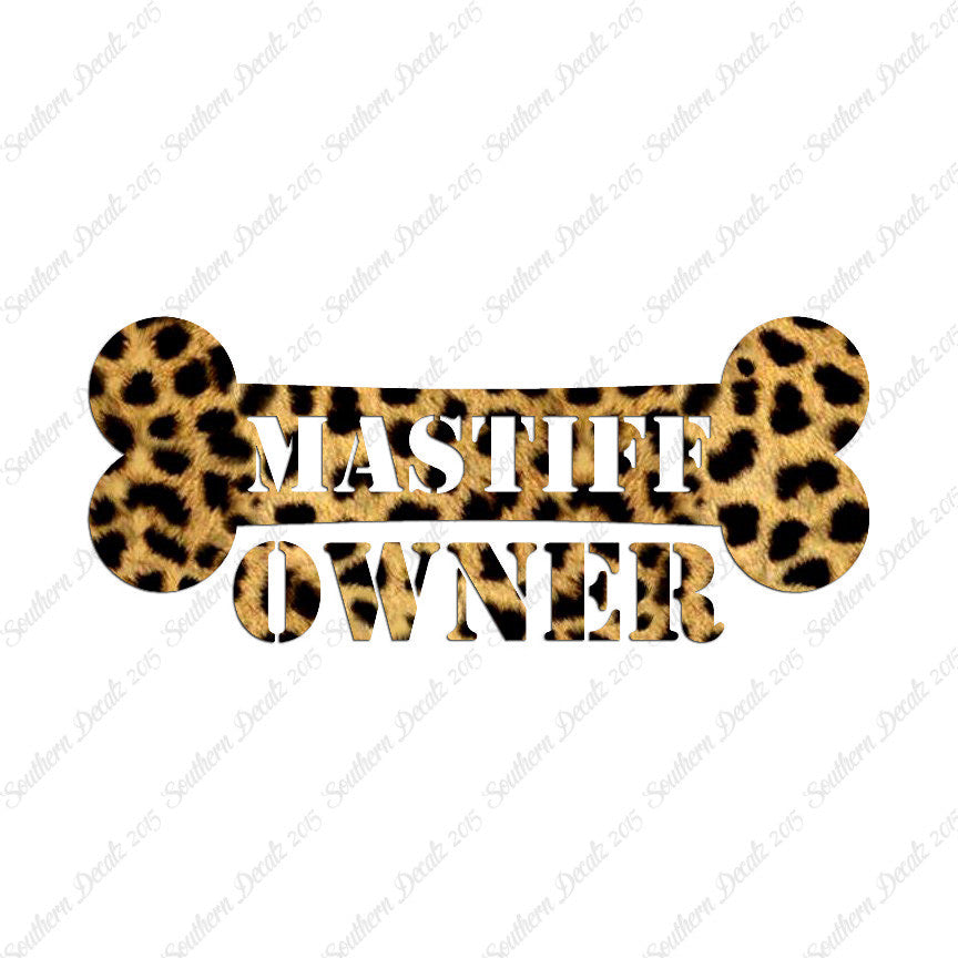 Mastiff Dog Owner Bone