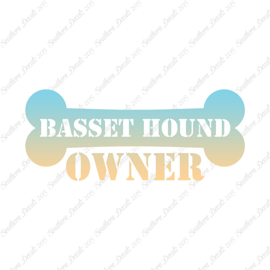 Basset Hound Dog Owner Bone