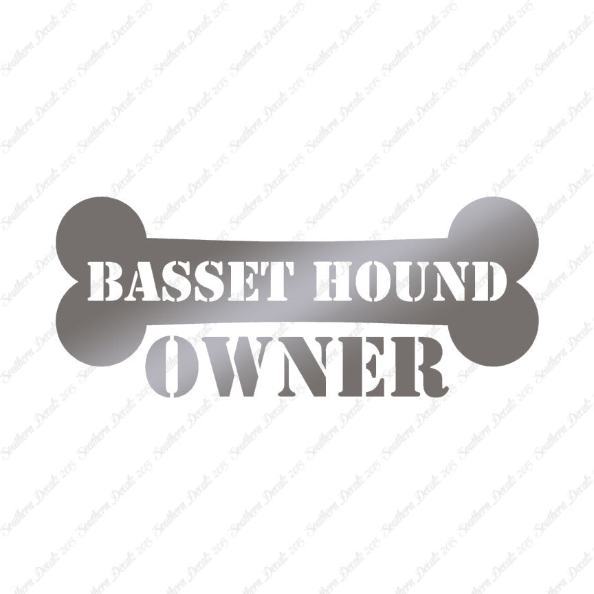 Basset Hound Dog Owner Bone