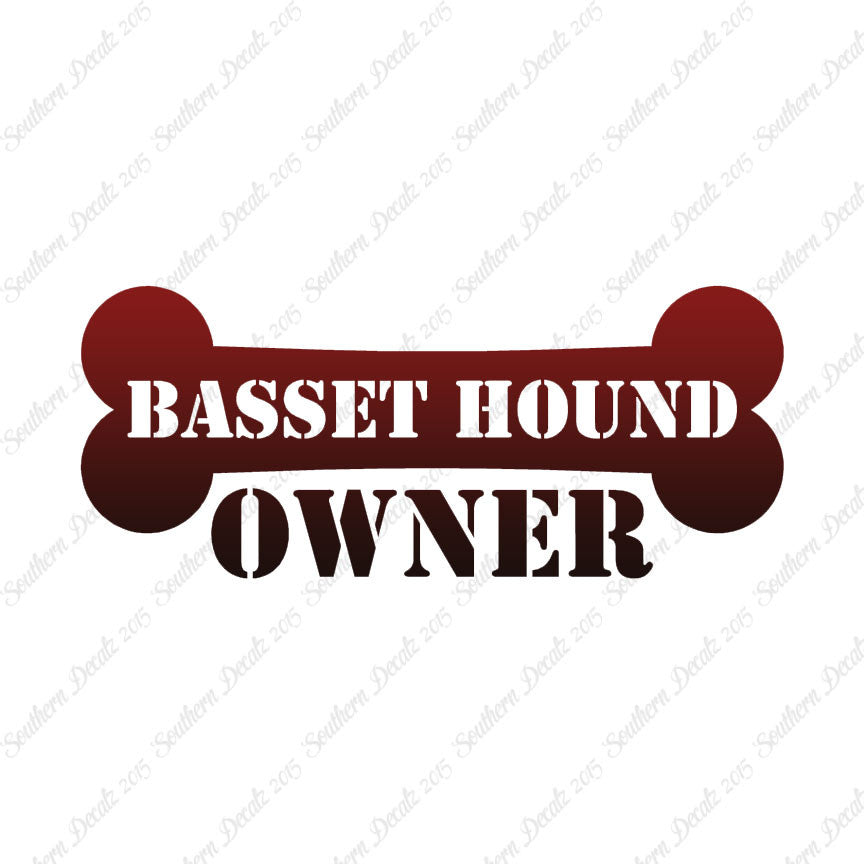 Basset Hound Dog Owner Bone