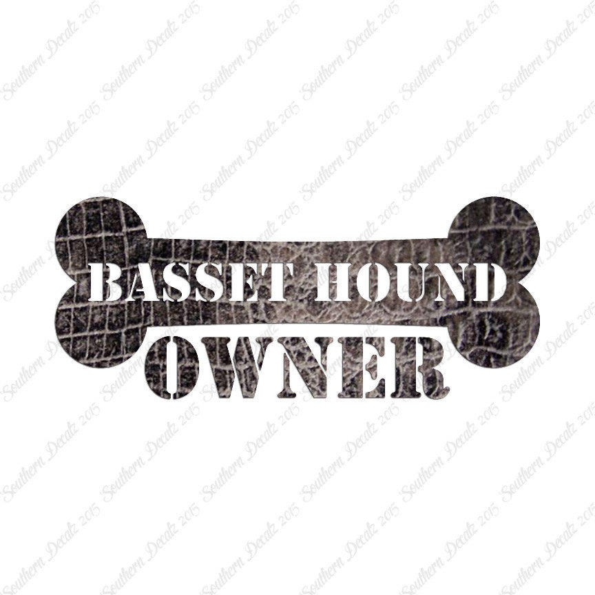 Basset Hound Dog Owner Bone