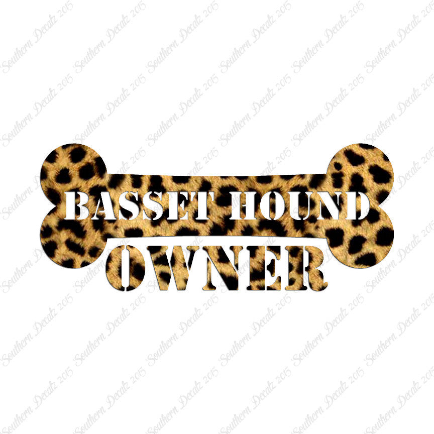 Basset Hound Dog Owner Bone