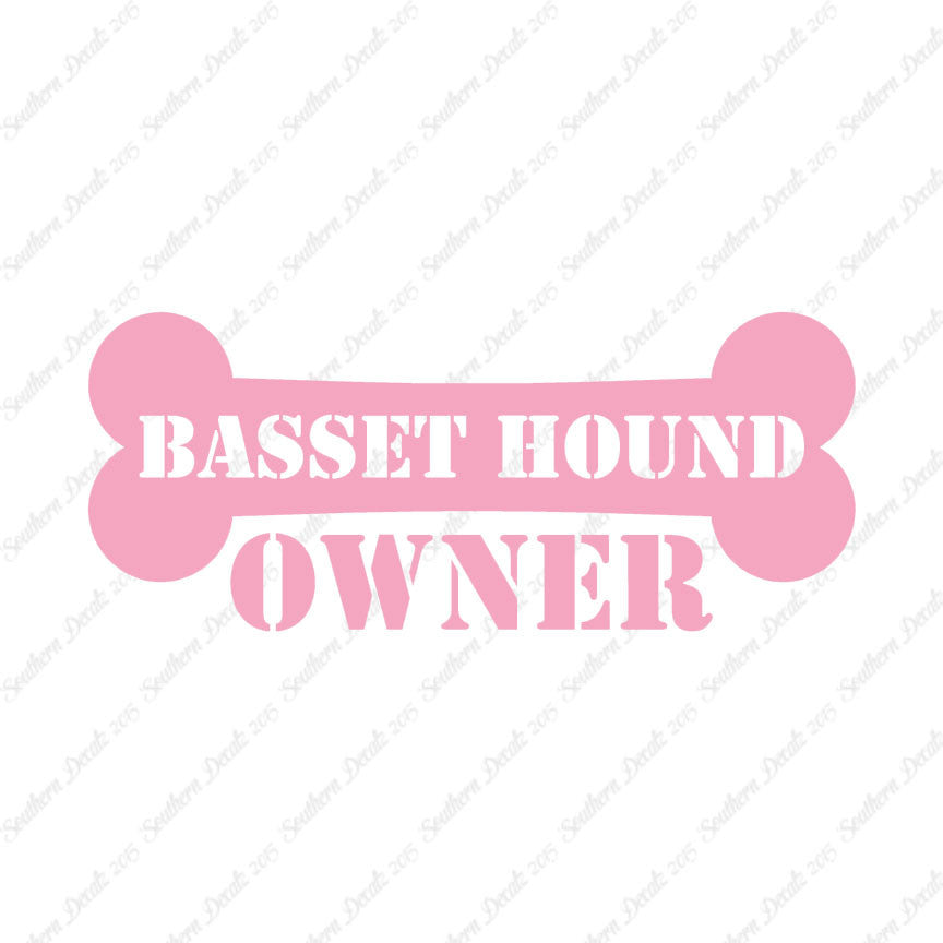 Basset Hound Dog Owner Bone