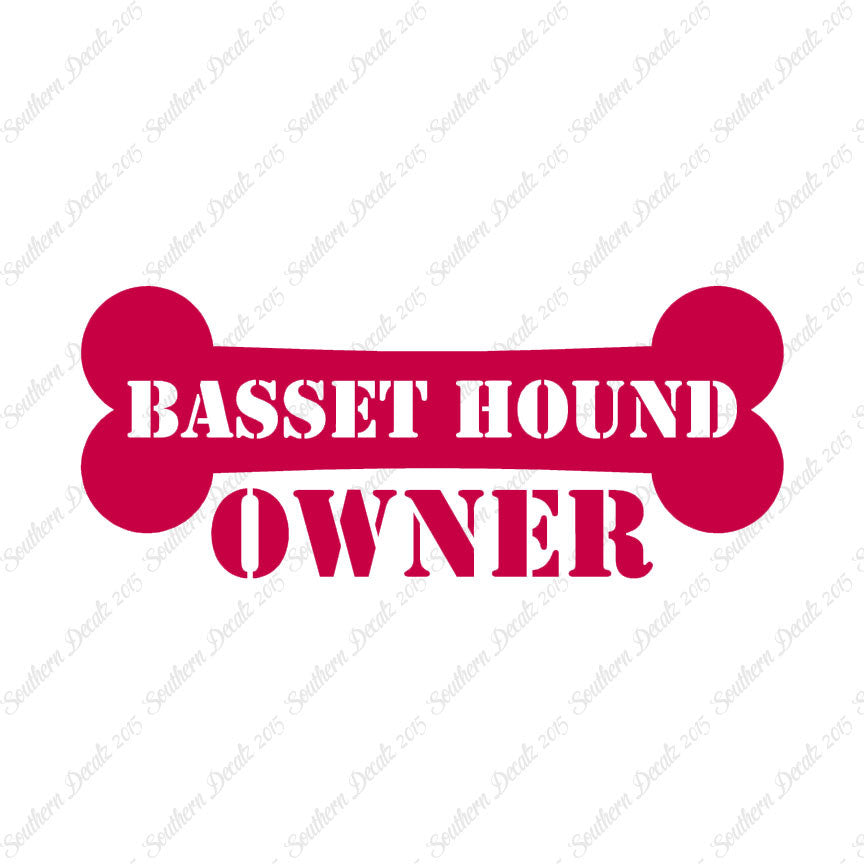 Basset Hound Dog Owner Bone