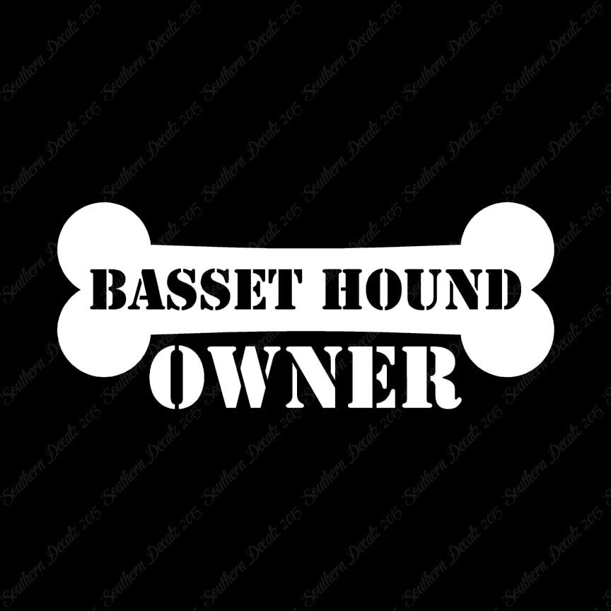 Basset Hound Dog Owner Bone