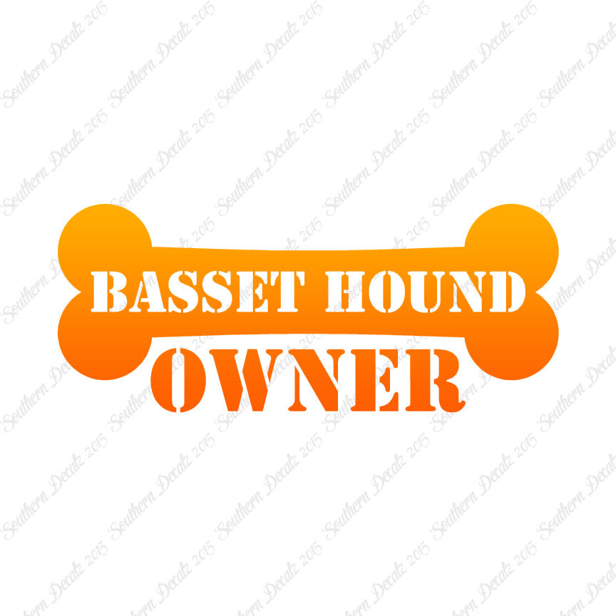 Basset Hound Dog Owner Bone