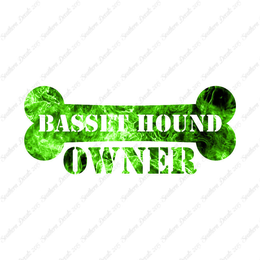 Basset Hound Dog Owner Bone