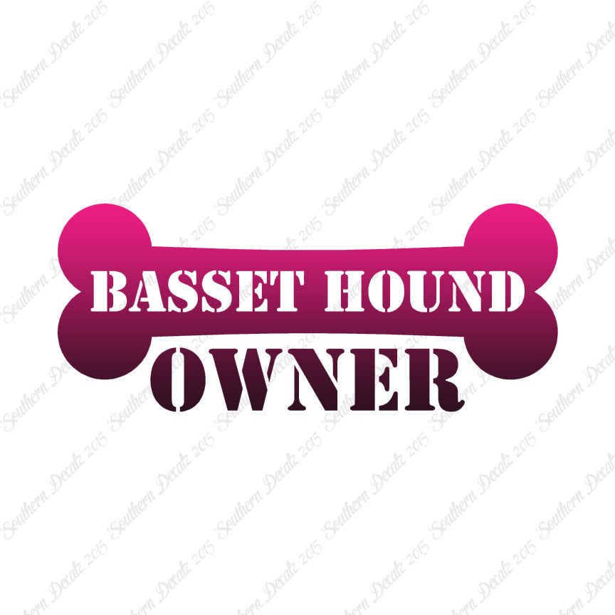 Basset Hound Dog Owner Bone