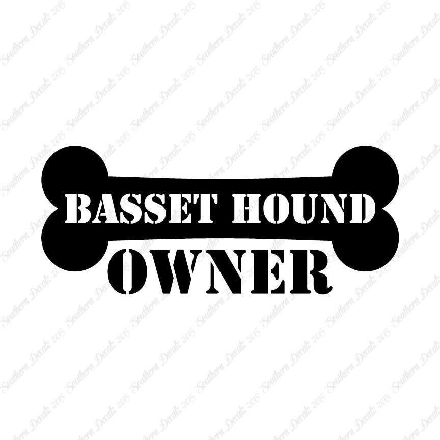 Basset Hound Dog Owner Bone