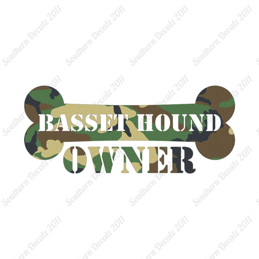 Basset Hound Dog Owner Bone
