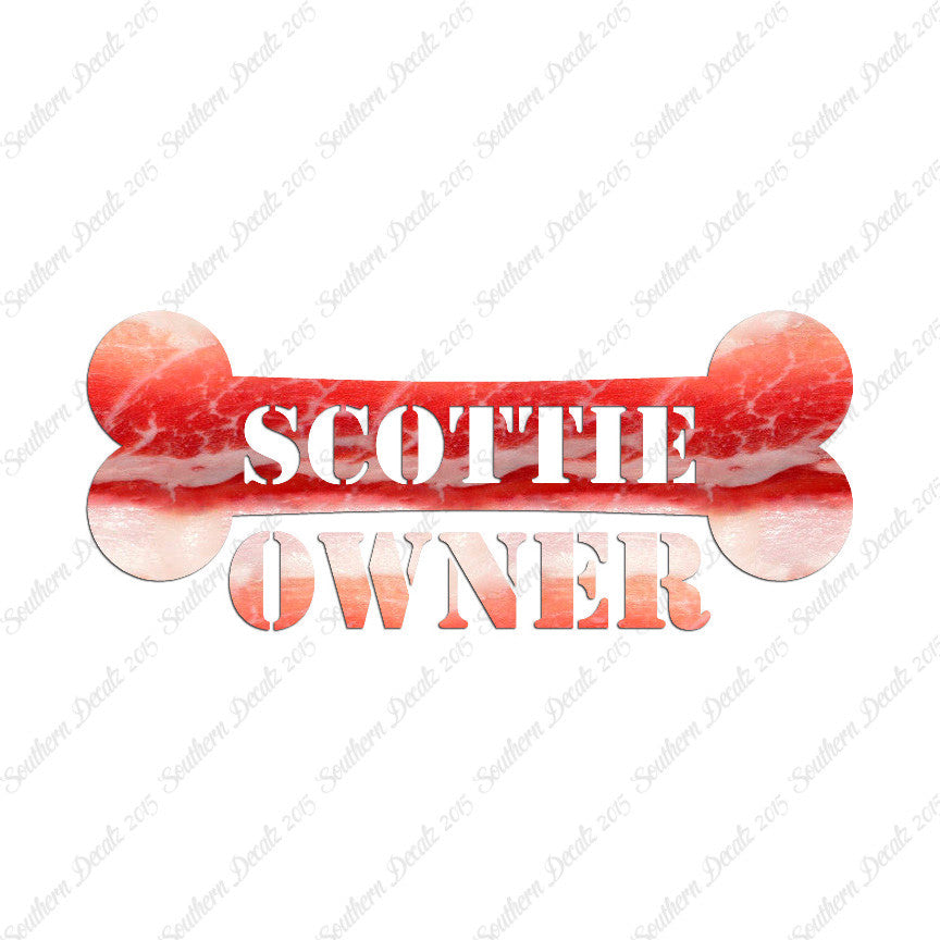 Scottie Dog Owner Bone Scottish Terrier