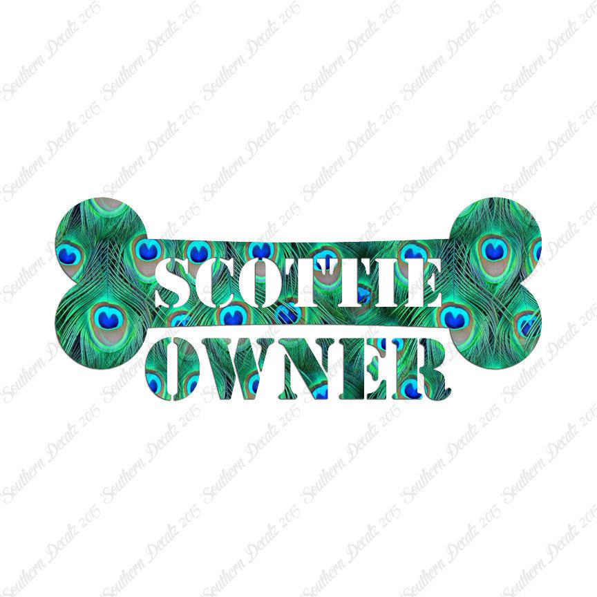 Scottie Dog Owner Bone Scottish Terrier