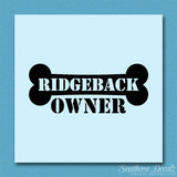 Ridgeback Dog Owner Bone
