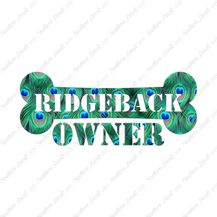 Ridgeback Dog Owner Bone