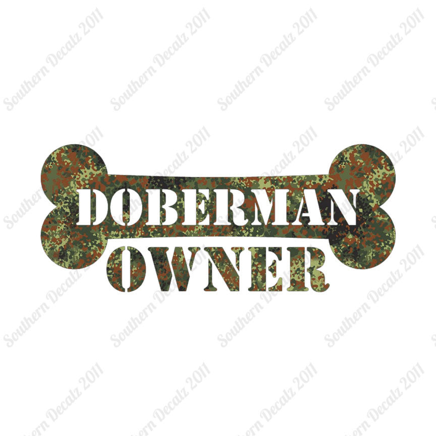 Doberman Dog Owner Bone
