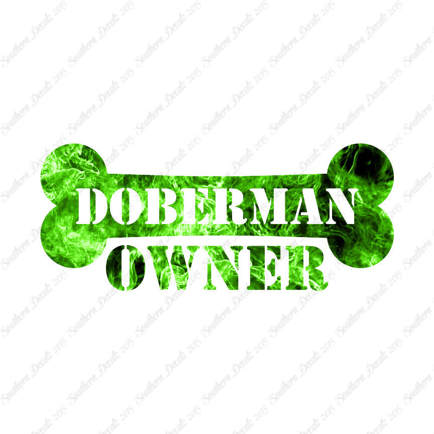 Doberman Dog Owner Bone