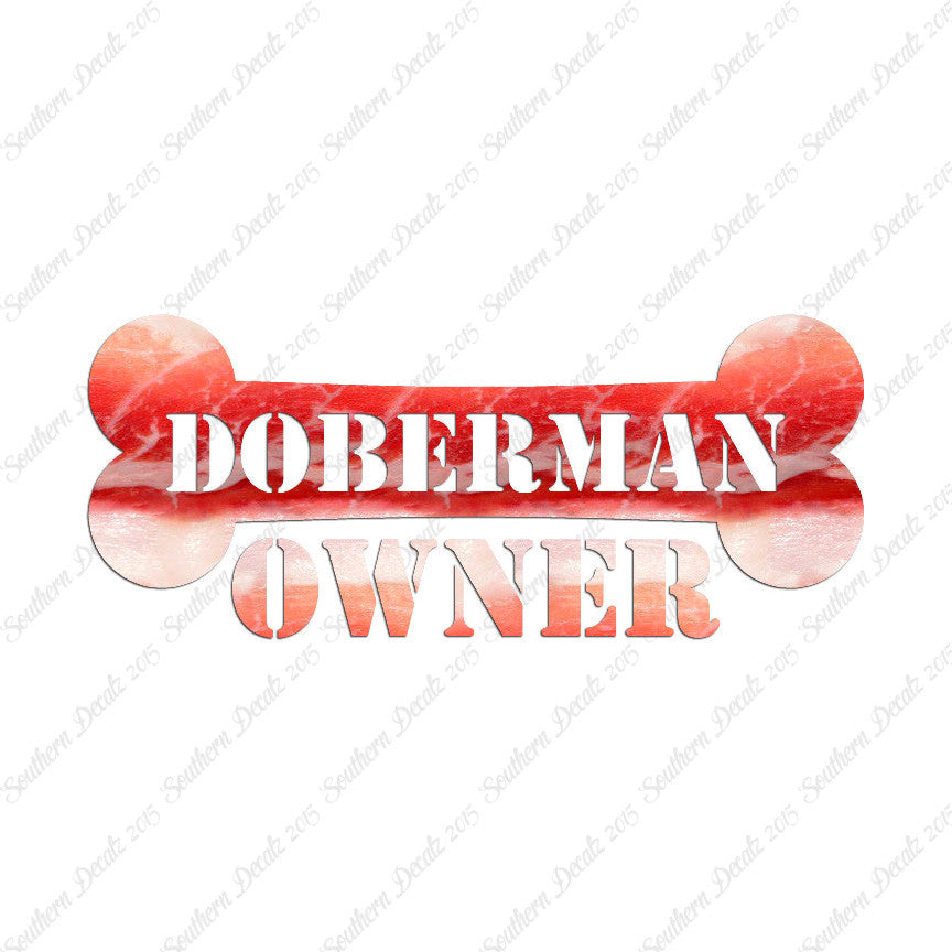 Doberman Dog Owner Bone