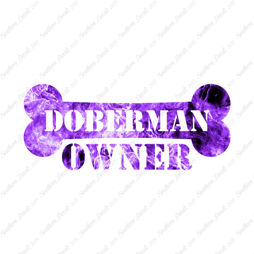 Doberman Dog Owner Bone