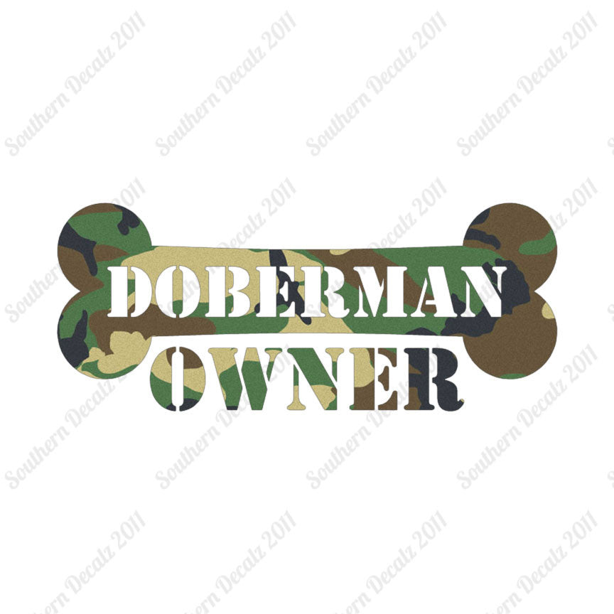Doberman Dog Owner Bone