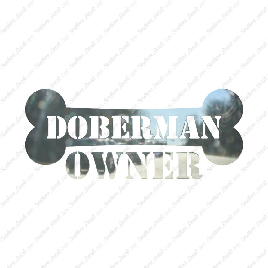 Doberman Dog Owner Bone