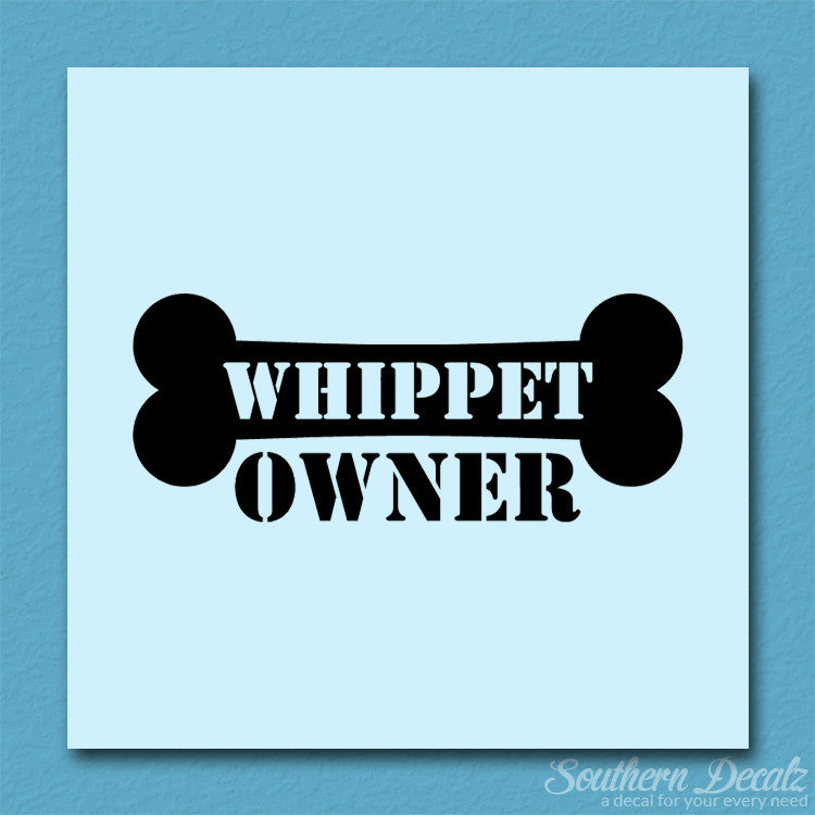 Whippet Dog Owner Bone