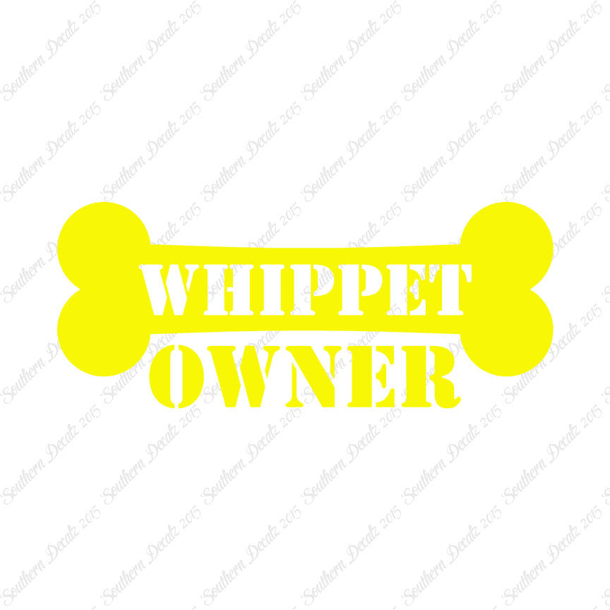 Whippet Dog Owner Bone