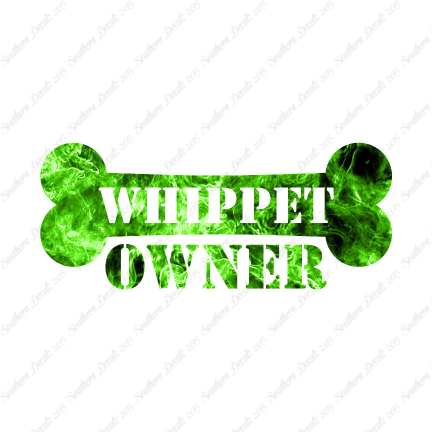 Whippet Dog Owner Bone