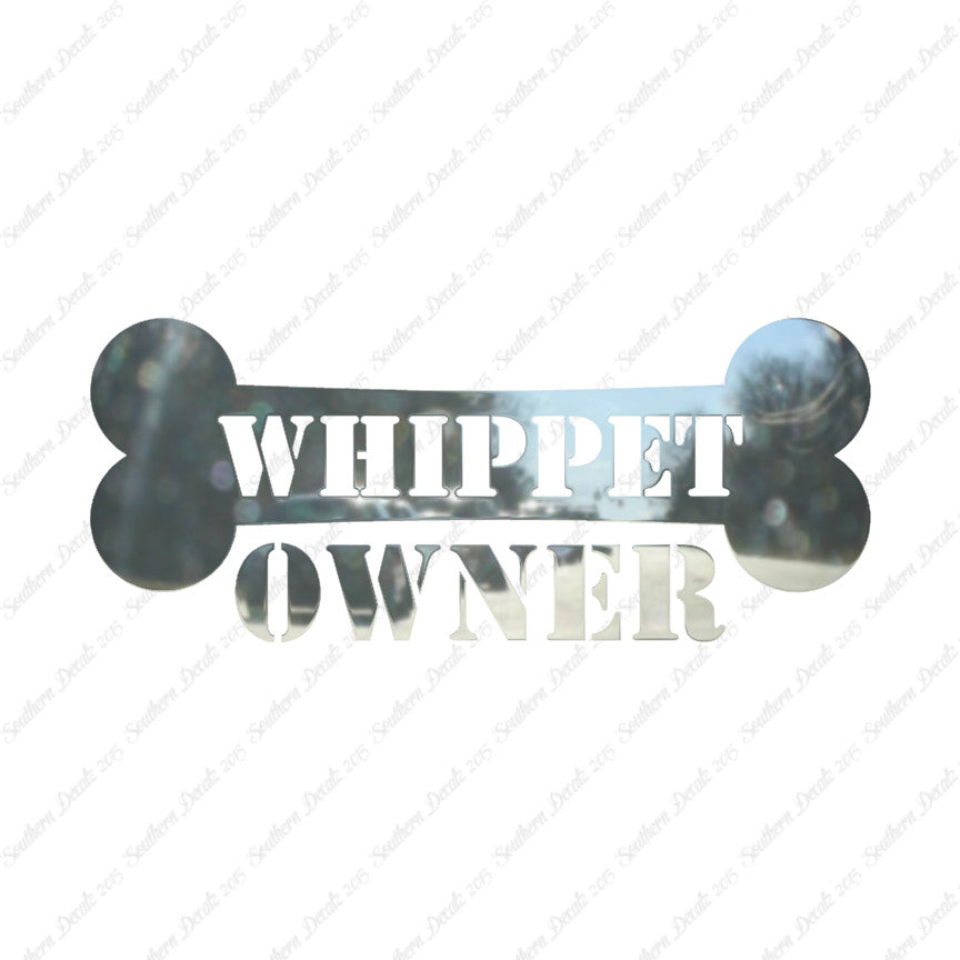 Whippet Dog Owner Bone