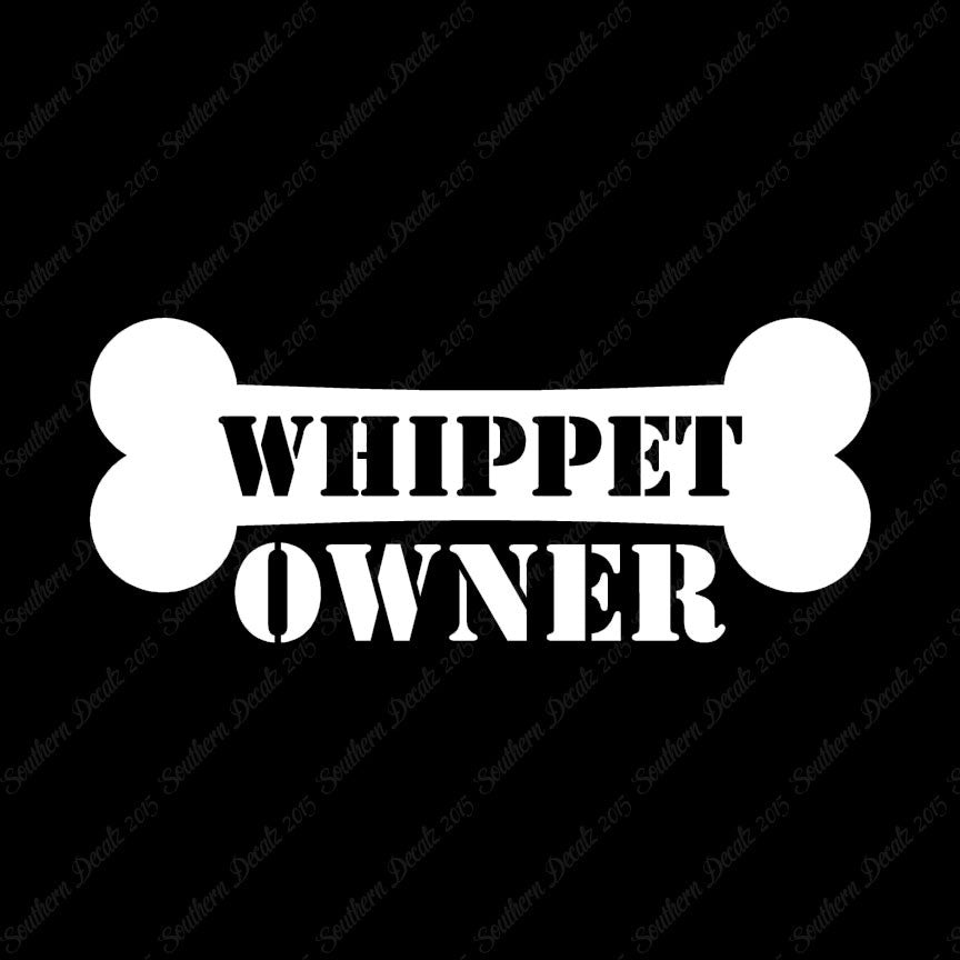 Whippet Dog Owner Bone