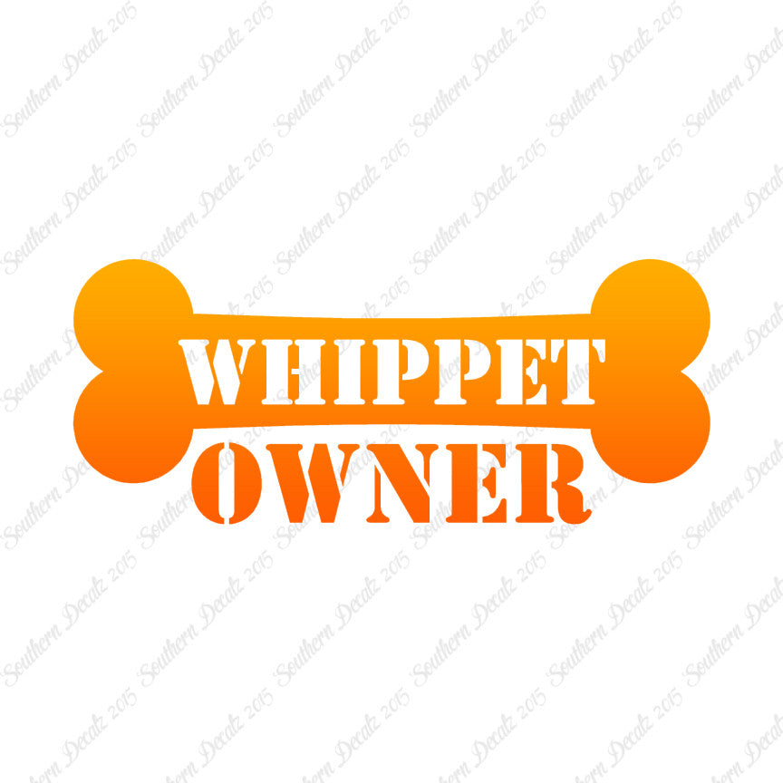 Whippet Dog Owner Bone