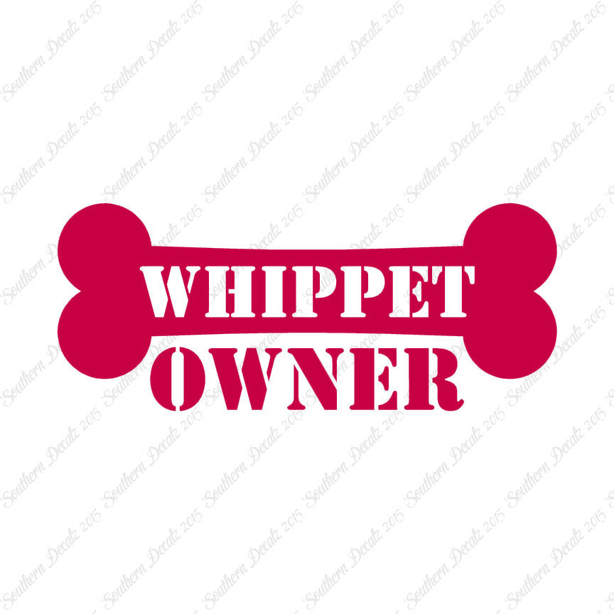Whippet Dog Owner Bone