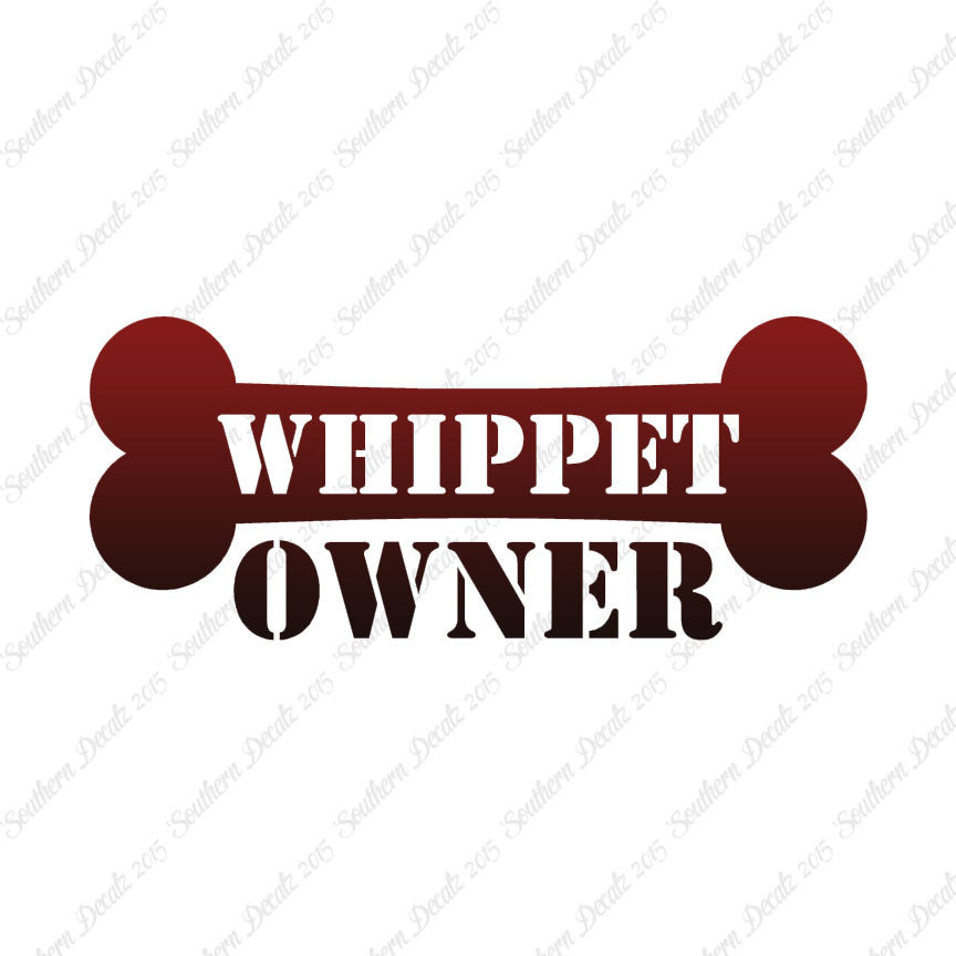 Whippet Dog Owner Bone