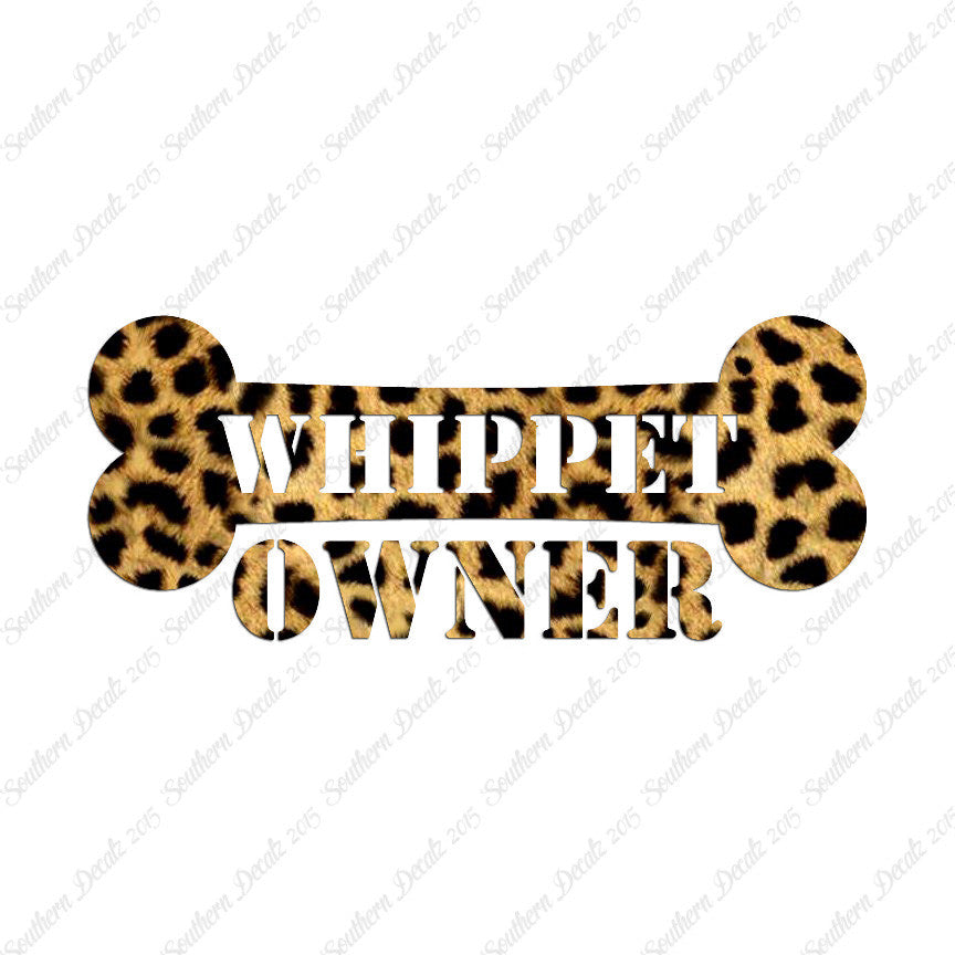 Whippet Dog Owner Bone