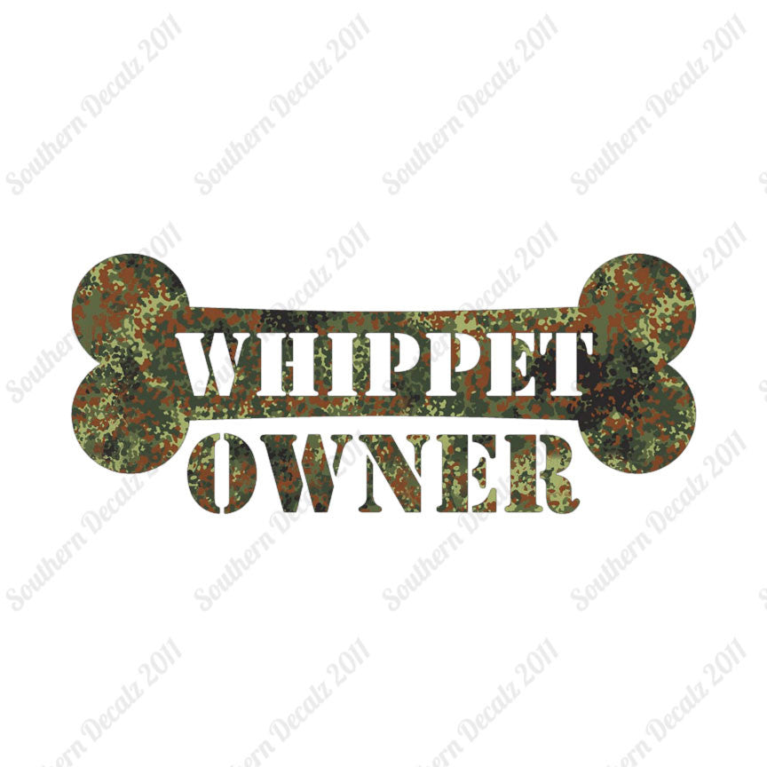 Whippet Dog Owner Bone